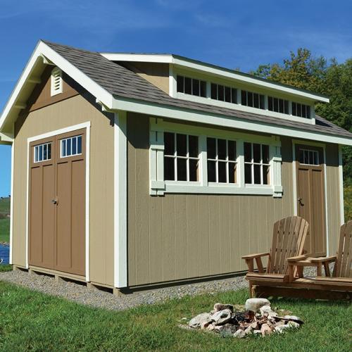Plywood Siding Shed -38SMART View #3