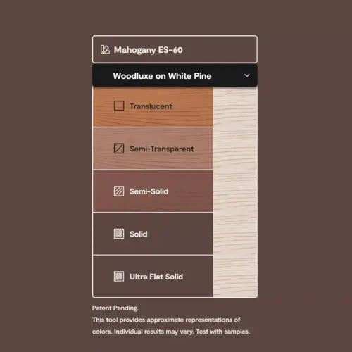 Translucent Mahogany Visualizer P59160 View#2