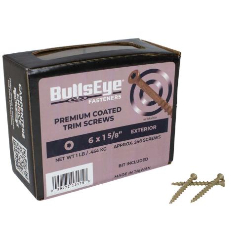 1-5/8-in #6 Premium Galvanized Trim Screws 1-lb Alt #2