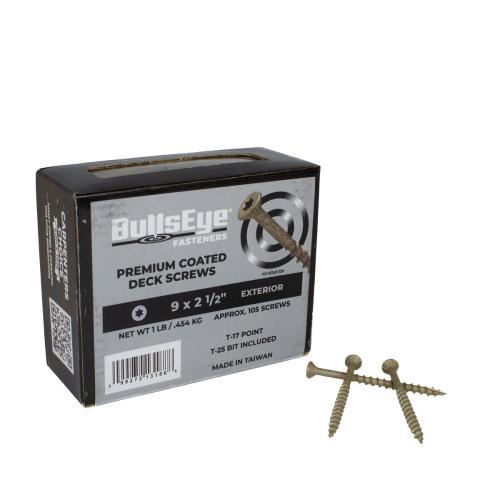 2 1/2-in Premium  Screws Galvanized 1-Lb Alt #1