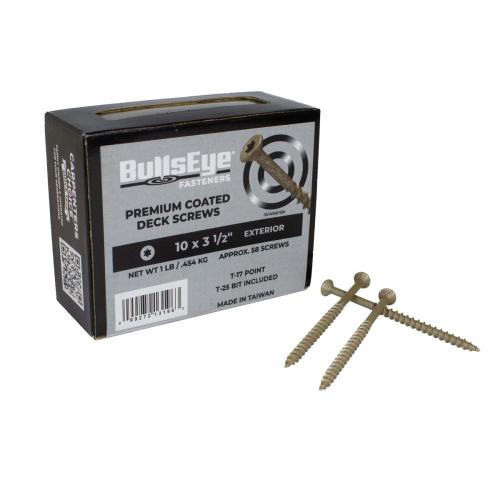3-1/2-in Premium Deck Screws Hot Dipped Galvanized 1-lb Alt #2