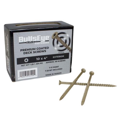 4-in Premium Deck Screws Hot Dipped Galvanized 1-lb Alt #2
