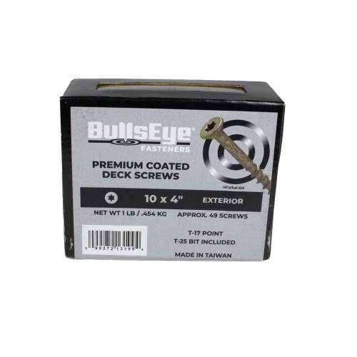 4-in Premium Deck Screws Hot Dipped Galvanized 1-lb Alt #1