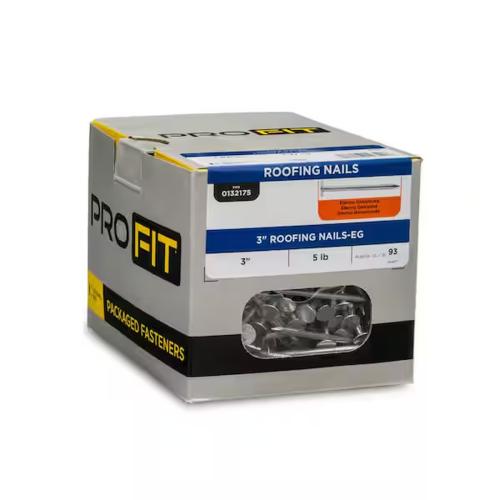 3-in Electro Galvanized Roofing Nails Smooth 5-Lb Alt #1