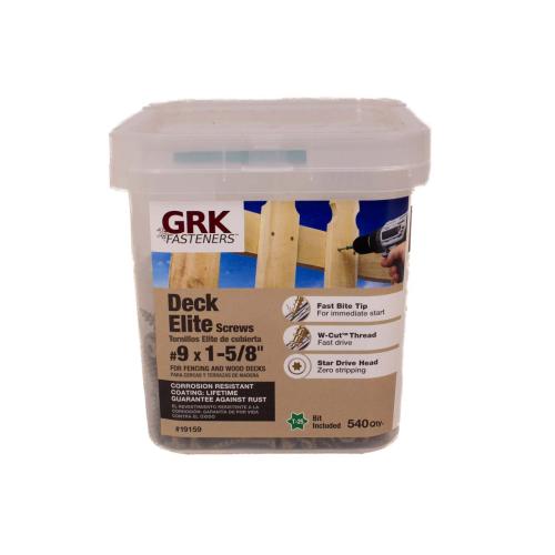 GRK DECK ELITE 9X1-5/8 540CT Alt #1
