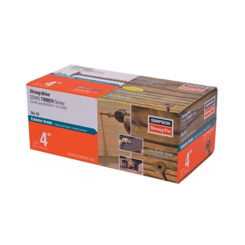 Sdws Timber Screw 4" 50Pc T40 Alt #1