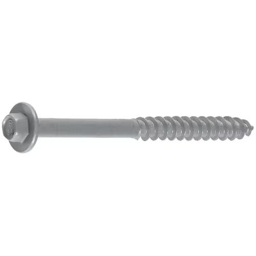 LedgerLOK Structural Ledger Board Screws Hex Head 3-5/8-in in Gray 50-Pack Alt #2