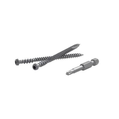2-1/2-in TrapEase 3 Composite Deck Screws Pebble 350-Pack Alt #1
