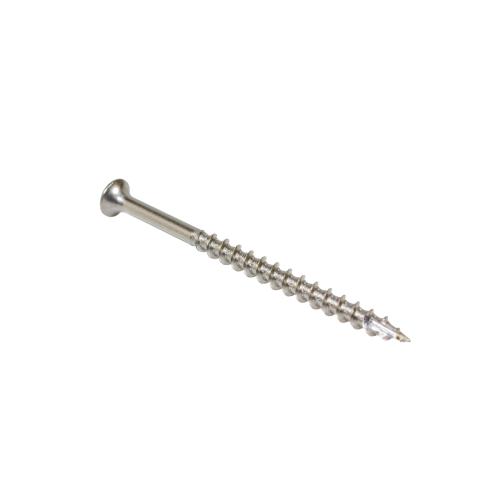 #10 x 3 in. T25 Flat Head Stainless Steel Deck-Drive DWP Wood Screws 1-Lb Alt #1