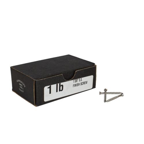 #7 1-5/8-in Stainless Steel Trim Screws 1-Lb Alt #1