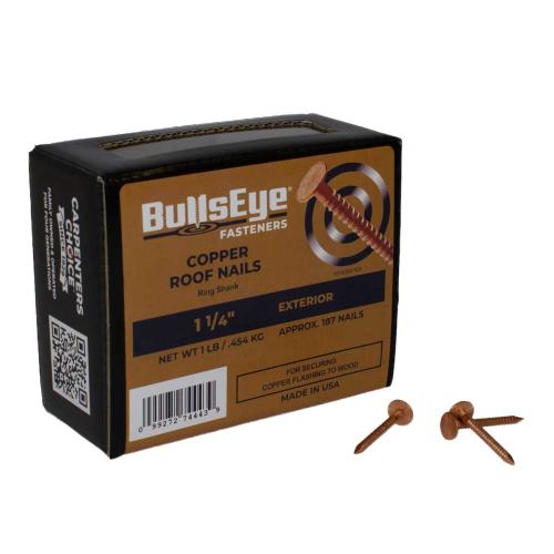 1-1/4" Copper Flashing Nails 1Lb Alt #2