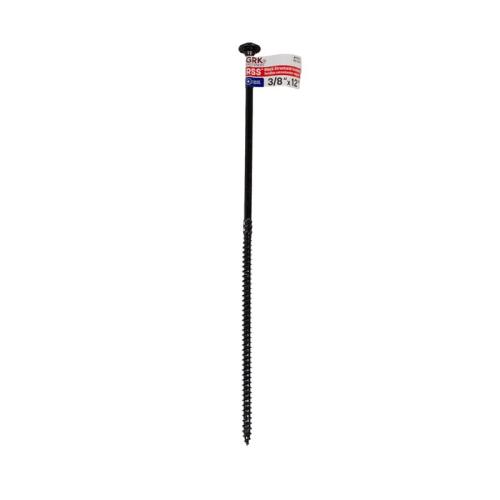RSS 3/8 x 12 in Structural Screw, Black, Each Alt #1