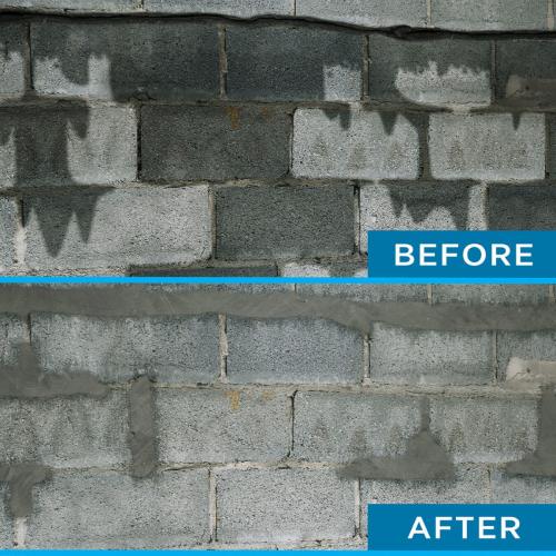 Drylok Fast Plug Before After P00924 View #2