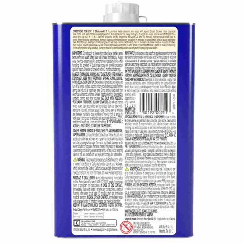 Klean Strip QKWL963 Paint and Varnish Stripper, Liquid, Aromatic, 1 qt Can Alt #1