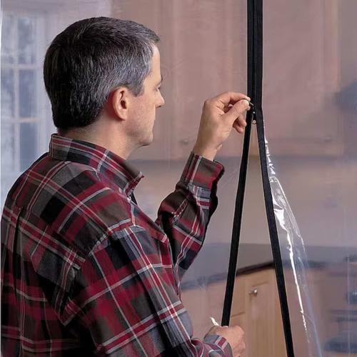 Zipwall 2Pk Adhesive 84" Zippers Alt #2