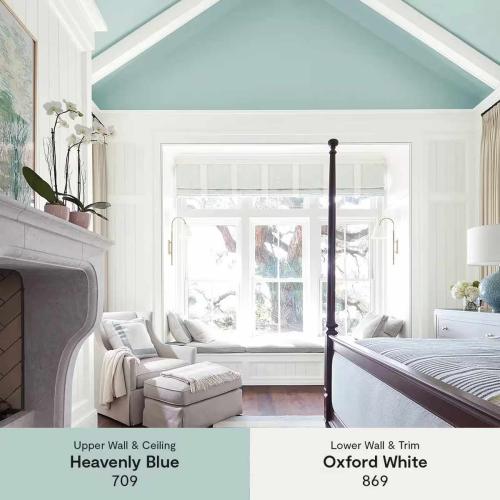 Waterborne Ultra Flat Ceiling Paint White 1 Gallon Alt #2