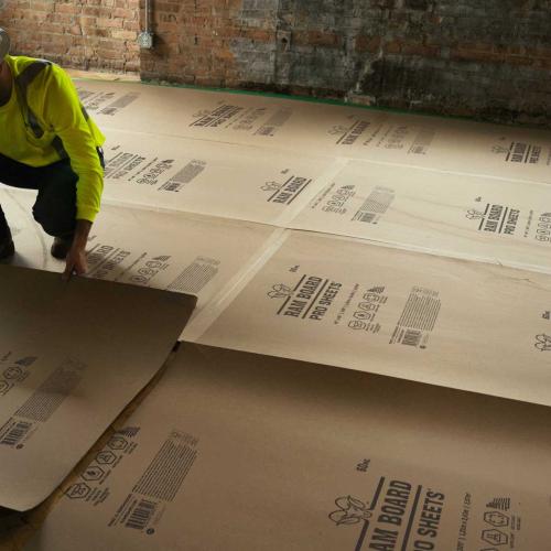 Ramboard 4X8 Pro Sheet Covering floor Alt #1