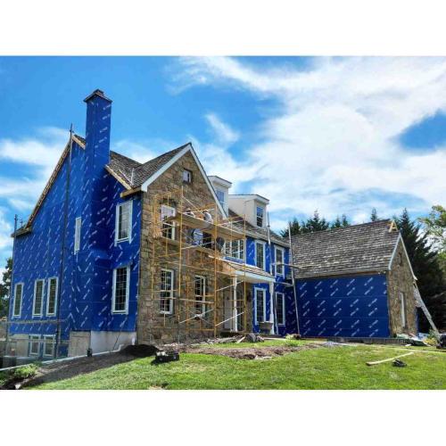 Roof Underlayment Blueskin HighTemp Pe200Ht 2Sq Large Traditional House Alt #2