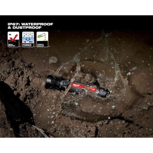 Usb Rechargable 800L Flashlight Alt #2