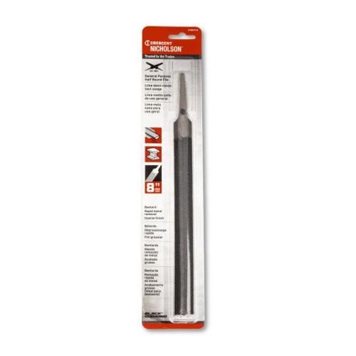 T21857 Half Round File 8 in Double Cut Bastard