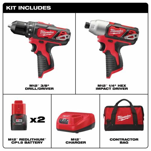 M12 Drill/Driver Combo Kit Alt #3