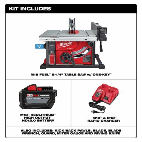 M18 8-1/4" Table Saw One-Key Kit Alt #3