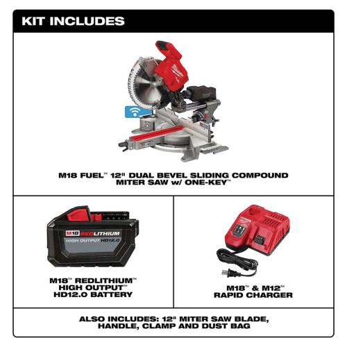 M18 12" Miter Saw Kit Alt #1