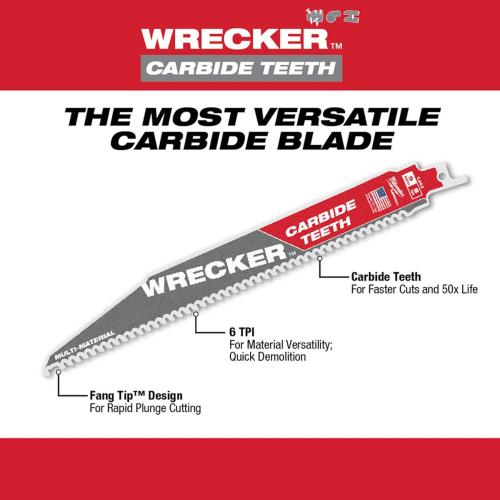 Wrecker Blade 6Tpi 12L 1Pk Alt #4
