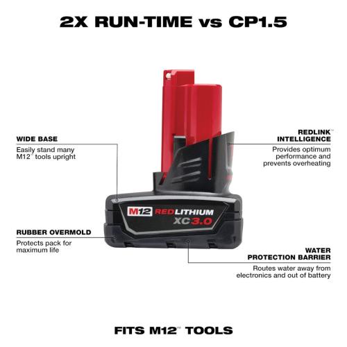 M12 Redlithium Xc Battery 2Pk Alt #2