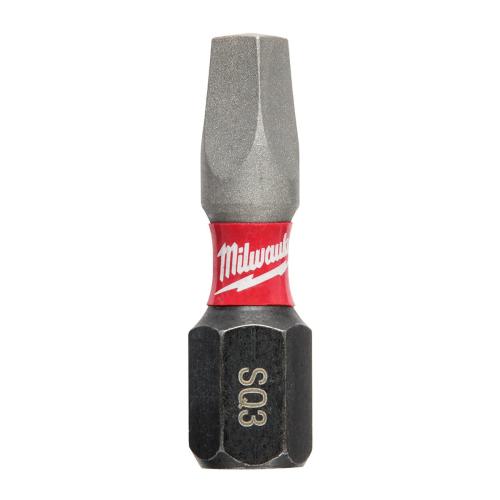 2PK 1" SQUARE RECESS BIT #3 Alt #1