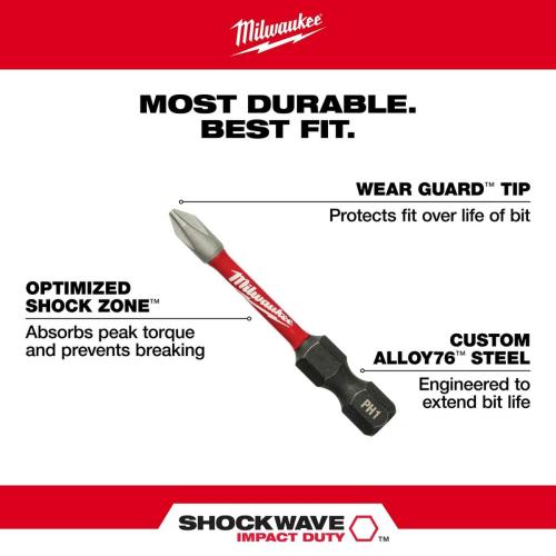 INSERT BIT SQ2 2" 1PK Alt #1