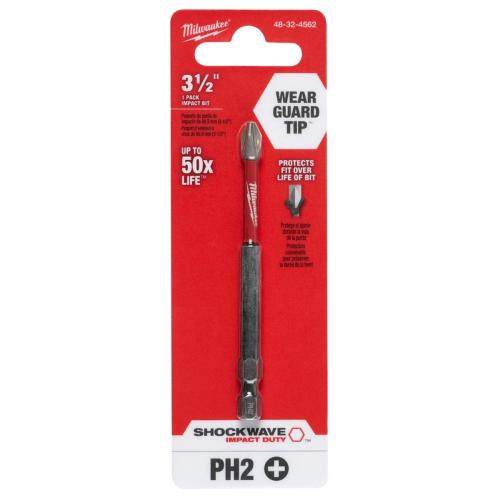 3-1/2" POWER IMPACT BIT PHIL. #2 Alt #1
