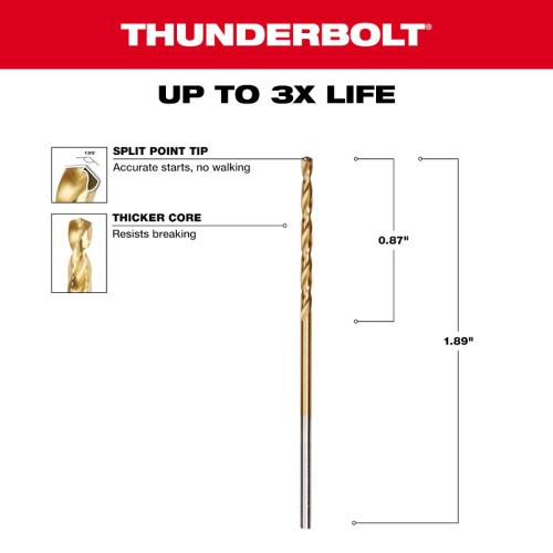 Thunderbolt Drill Bit 1/16" Alt #2