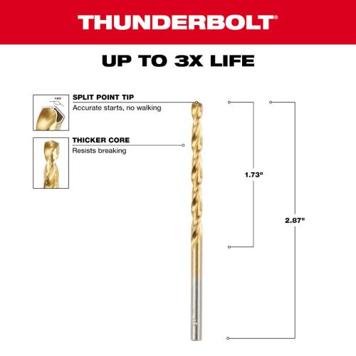 9/64" Titanium Drill Bit Alt #1