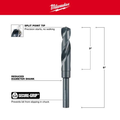 Black Oxide Drill Bit 3/4" Alt #1
