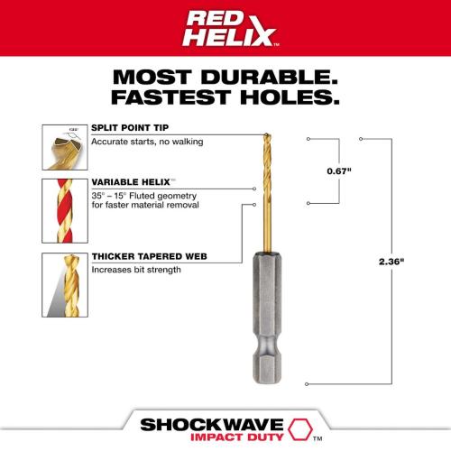 5/64" Titanium Drill Bit Alt #2