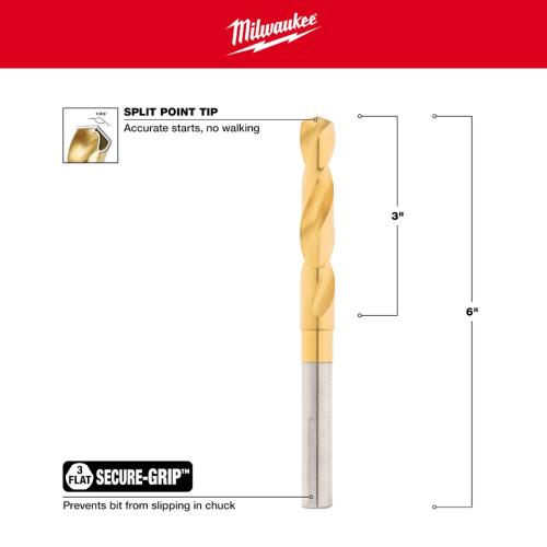 3/4" Titanium Drill Bit Alt #1