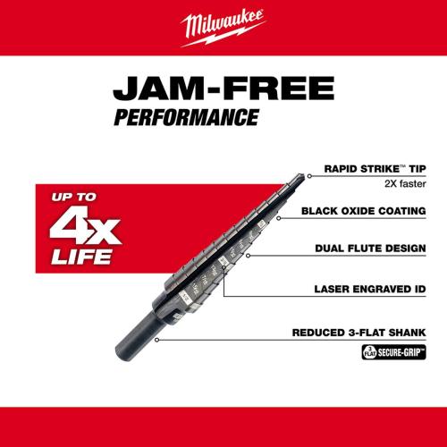 1/8" - 1/2" Step Drill Alt #4