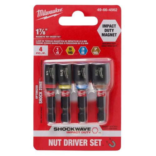 4PC 1-7/8" MAGNETIC NUTDRIVER ST Alt #4