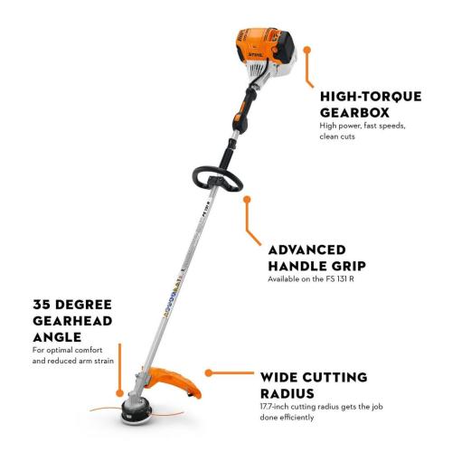 FS 131 R 36.3cc Gas Trimmer with Loop Handle Alt #2