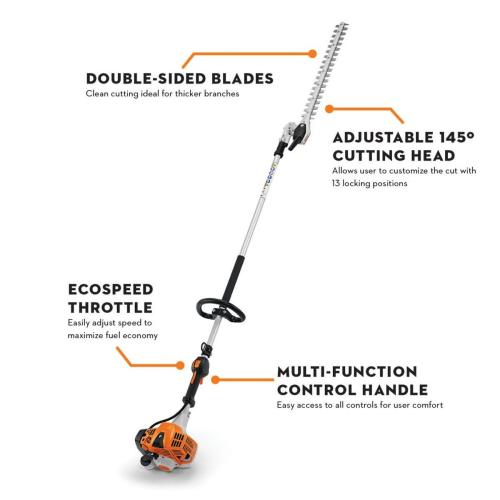 HL 94 145\u00b0 24 in Gas Extended Reach Hedge Trimmer Alt #2