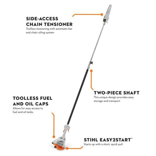 HT 56 C-E 27.2cc Gas Pole Pruner Alt #2