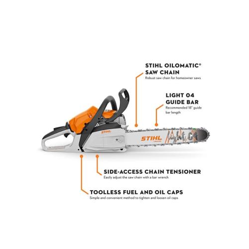 MS 182 16 in Gas Chainsaw Alt #2