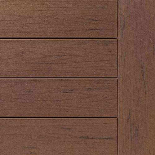 1/2 in x 12 in x 12 ft TimberTech Terrain Brown Oak Composite Fascia Board Alt #2