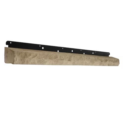 Versetta Wainscot Cap 36" Taupe Alt #1