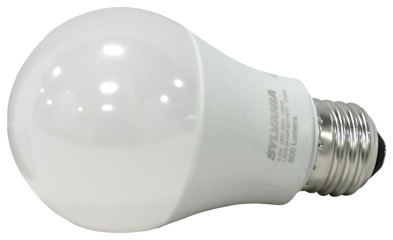 Sylvania 8.5W (60W Equivalent) A19 LED Bulb, 800 Lumens, E26 Base, Frosted