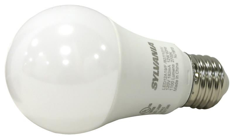 Sylvania 12W (75W Equivalent) A19 LED Bulb Soft White 2700K 1100 Lumens 4-Pack