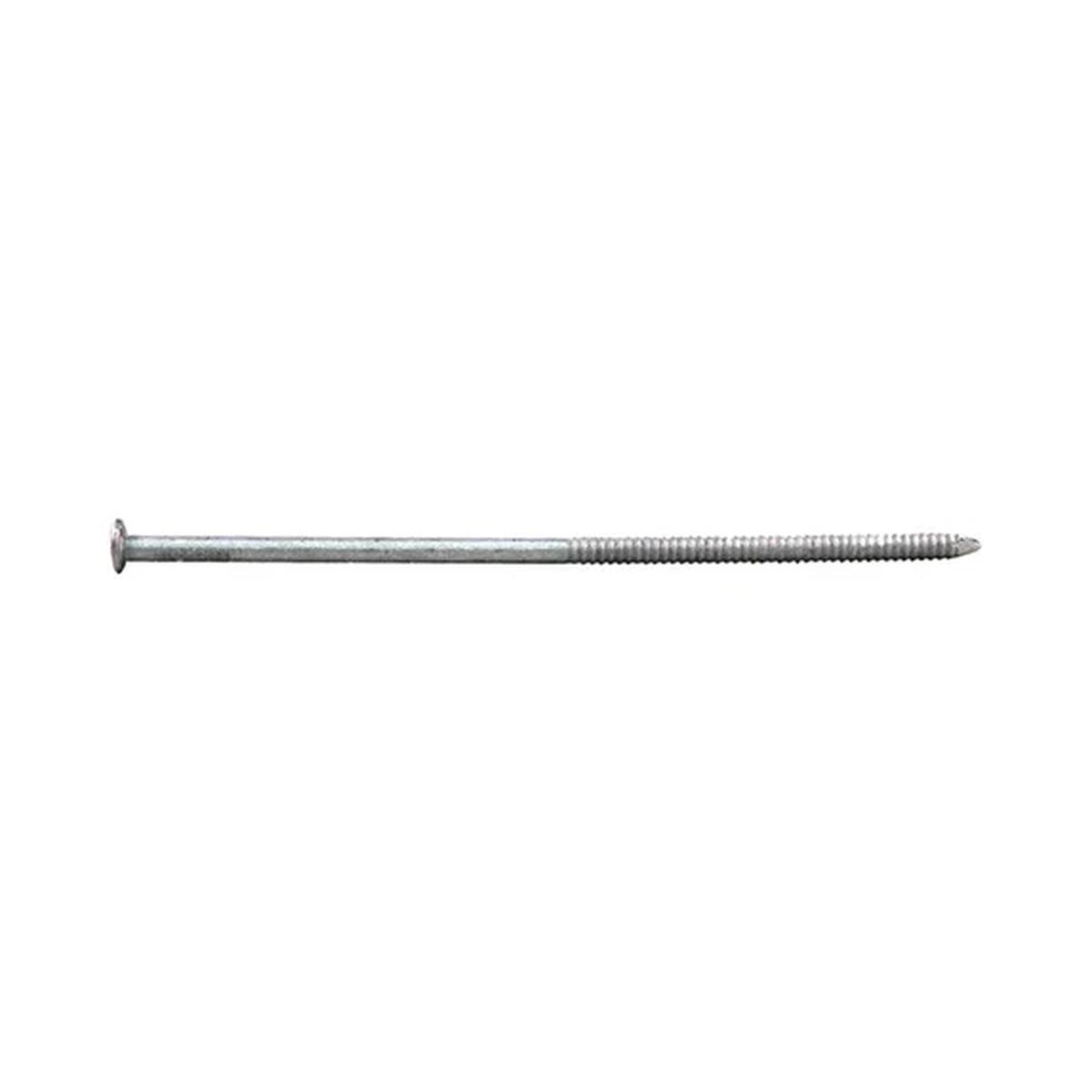 ProFIT 0092245 Pole Barn Nail, 60D, 6 in L, Steel, Galvanized, Flat Head, Ring Shank, 5 lb