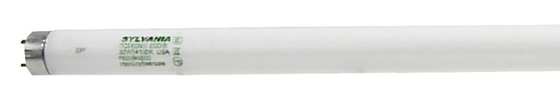 Sylvania Fluorescent Bulb, 32 W, T8 Lamp, Medium Base, 2750 Lumens, 4100K Cool White
