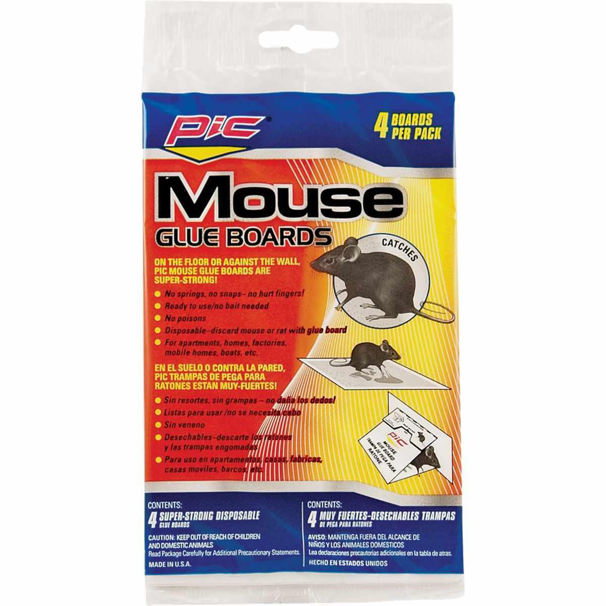 PIC GMT-4F Ready-to-Use Glue Trap, Glue Locking